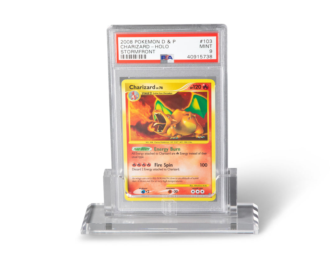 Graded Card Display Stand Cardboard Guardian Graded Card Display Stand Cardboard Guardian